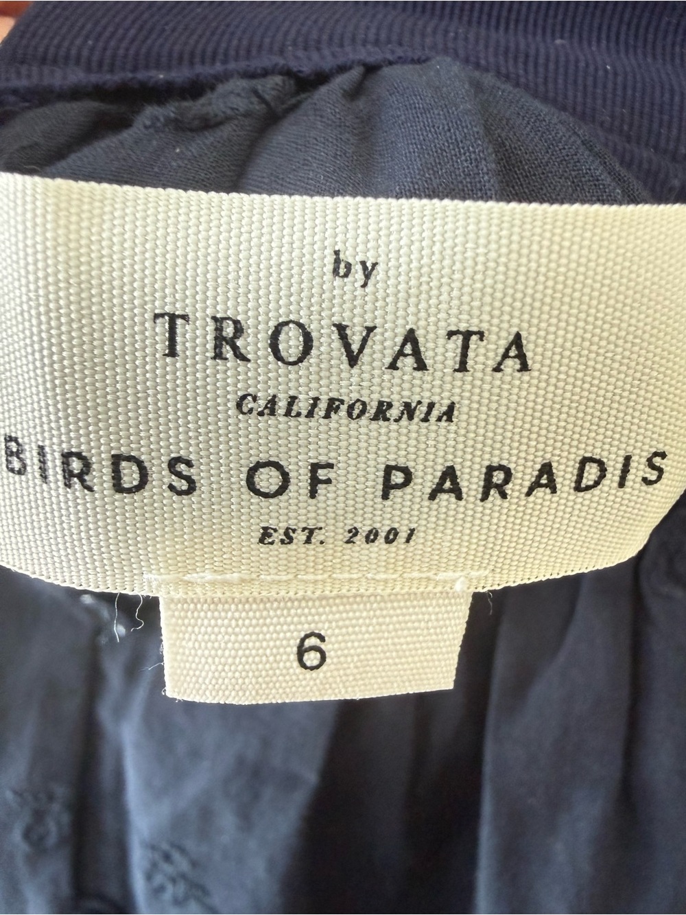 Trovata Navy Eyelet Button-Front Maxi Skirt - Picture 5 of 8
